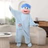 Big Mouth Monster Coral Fleece Hooded Onesie Pajamas 10
