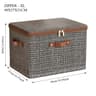 Collapsible Fabric Wardrobe Clothing  Blanket Storage Bin 10