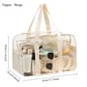 Large Clear PVC Shoulder Tote Bag  Stadium Security Handbag 8