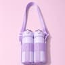 Crossbody Sling Water Bottle Carrier Bag With Adjustable Shoulder Strap 10