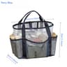 LargeCapacity MultiPocket Mesh Drainage Toiletry  Beach Bag 8