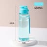 Portable Transparent Sports Water Bottle Leakproof 186 Oz Drink Cup For Gym And Travel 6