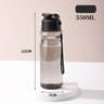 Portable Transparent Sports Water Bottle Leakproof 186 Oz Drink Cup For Gym And Travel 12