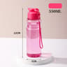 Portable Transparent Sports Water Bottle Leakproof 186 Oz Drink Cup For Gym And Travel 10