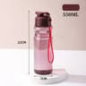 Portable Transparent Sports Water Bottle Leakproof 186 Oz Drink Cup For Gym And Travel 15