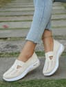 Lightweight Casual Sneakers For Women  Breathable Flat Shoes For Everyday Comfort 1