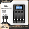 VariCore LCD Fast AA AAA Battery Charger  8 Slot Universal Rechargeable Battery Charger 0