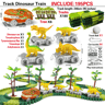 Dinosaur Race Track Toy Set With Electric Car And Looping Track For Kids 3