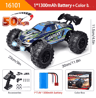 1 To 16 Scale 4WD RC Car With LED Lights High Speed 70KMH Drift Monster Truck 7