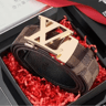 Genuine Leather Automatic Buckle Belt 3