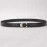 EleganceForm Reversible Womens Fashion Belt With C Buckle 2