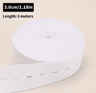 Button Hole Elastic Belt For Sewing And Clothing 7