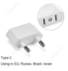 US To EU Travel Plug Adapter 4