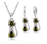 LunaSpark Cat Charm Jewelry Set 7