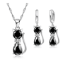 LunaSpark Cat Charm Jewelry Set 9