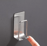 Stainless Steel Wall Mounted Toothbrush Holder Bathroom Organizer 8