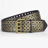 Unisex Punk Studded Street Belt Square Bead Design 6