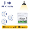 Wireless Remote Light Switch 433MHz Smart Control Module For Home DIY 11