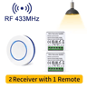 Wireless Remote Light Switch 433MHz Smart Control Module For Home DIY 6