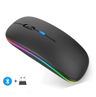 Silent Dual Mode Rechargeable Wireless Mouse For Laptop And PC 8