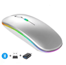 Silent Dual Mode Rechargeable Wireless Mouse For Laptop And PC 11
