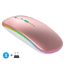 Silent Dual Mode Rechargeable Wireless Mouse For Laptop And PC 12