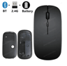 Slim Wireless Bluetooth Mouse For Laptop Desktop And IPad 8
