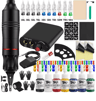 Complete Tattoo Pen Machine Kit Rotary Cartridge Tattoo Starter Set 3