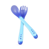 ThermoSafe Baby Temperature Sensing Spoon And Fork Set 6