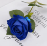 Long Stem Red Rose Artificial Flowers For Wedding And Home Decor 12