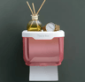 Waterproof Wall Mounted Toilet Paper Holder Tissue Box 3