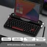 Retro Wireless Typewriter Keyboard With Round Keycaps 9