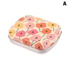 Mini Metal Hinged Tin Box Small Storage Organizer Container 6