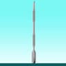Stainless Steel Cuticle Pusher Double End Manicure Nail Tool 8