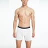 Mens Cotton Boxer Shorts Breathable Mid Length Comfortable Underwear 10
