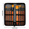 Premium Nylon Paint Brush Set For Acrylic Watercolor And Oil Painting 6