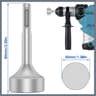 Heavy Duty Ground Rod Driver Drill Bit Carbon Steel Grounding Rod Installation Tool 6