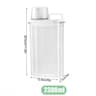 Airtight Laundry Detergent Storage Container With Measuring Cup 8