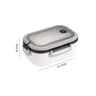 Portable Lunch Box With Compartments And Built In Utensils 9