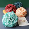 Rose Mesh Bath Sponge Exfoliating Shower Loofah Soft Body Cleaning Puff 5