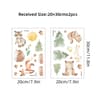 Cartoon Rabbit Wall Stickers Kids Room Nursery Wall Decals Cute Bunny Decor 5