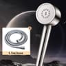 High Pressure Filtered Shower Head Stainless Steel Handheld Water Saver 7