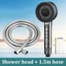 High Pressure Handheld Shower Head 4 Mode Adjustable Bathroom Set 11