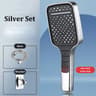 High Pressure Shower Head 7 Mode Adjustable Water Saving Shower Set 17