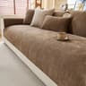Minimalist Chenille Sofa Cover Anti Slip Couch Protector For Living Room Decor 6
