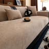 Minimalist Chenille Sofa Cover Anti Slip Couch Protector For Living Room Decor 9