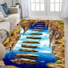 3D Desert Crack Area Rug Non Slip Washable Floor Mat For Living Room Bedroom Decor 14