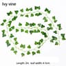 Artificial Ivy Garland Hanging Vines Greenery Wall Decor 6