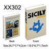 Luxury Fake Book Storage Box Coffee Table Decor Hidden Storage Book 12