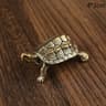 Vintage Brass Turtle Figurine Feng Shui Decor For Desk And Home 10
